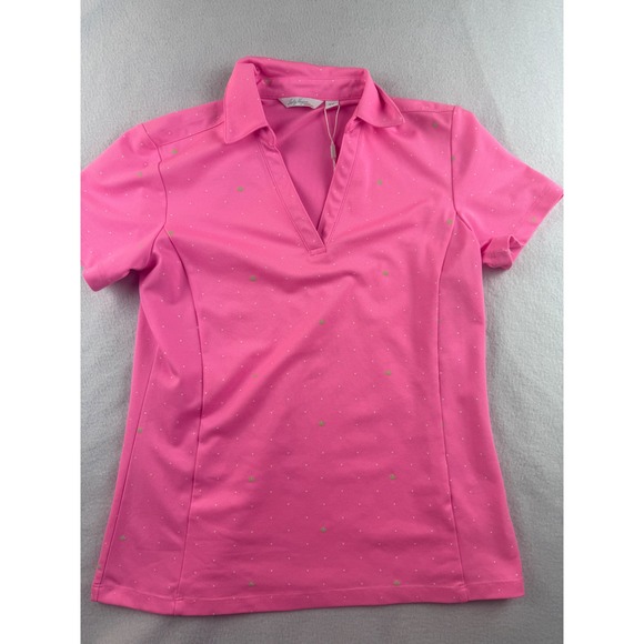 Lady Hagen Essentials Golf Polo Shirt Womens XS Pink Short Sleeve Performance - Picture 1 of 9